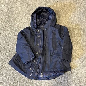POLO RALPH LAUREN: 3 in 1 Toddler Jacket NWT Size: 2T
